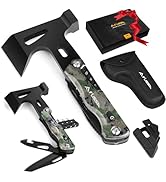 Amazon.com : FLISSA Camping Axe Hammer 14-in-1 Multitool, Gift for